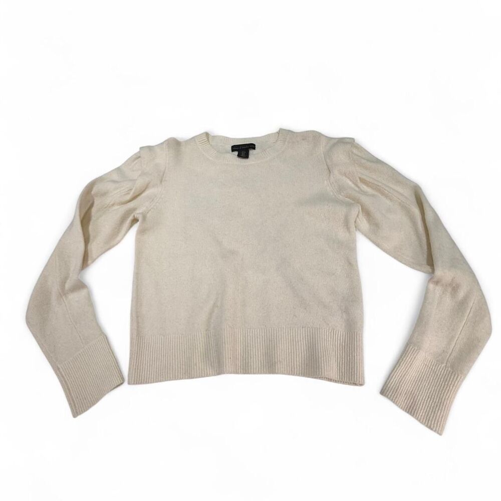 House of Harlow Women's Cream Cashmere Sweater